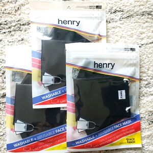 HENRY Co. Adult Face Mask - New